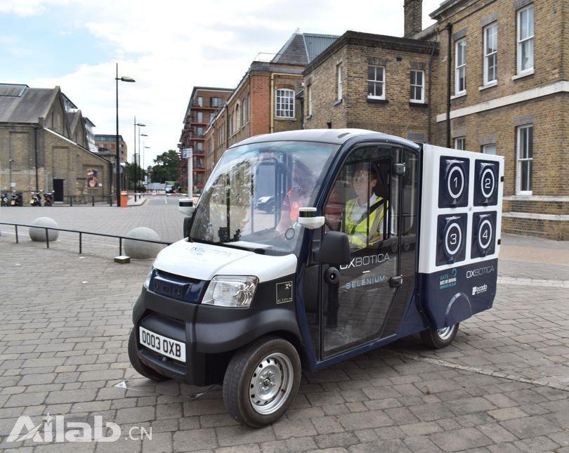 英國電商正測試無人送貨車 最大障礙是有門的社區(qū)