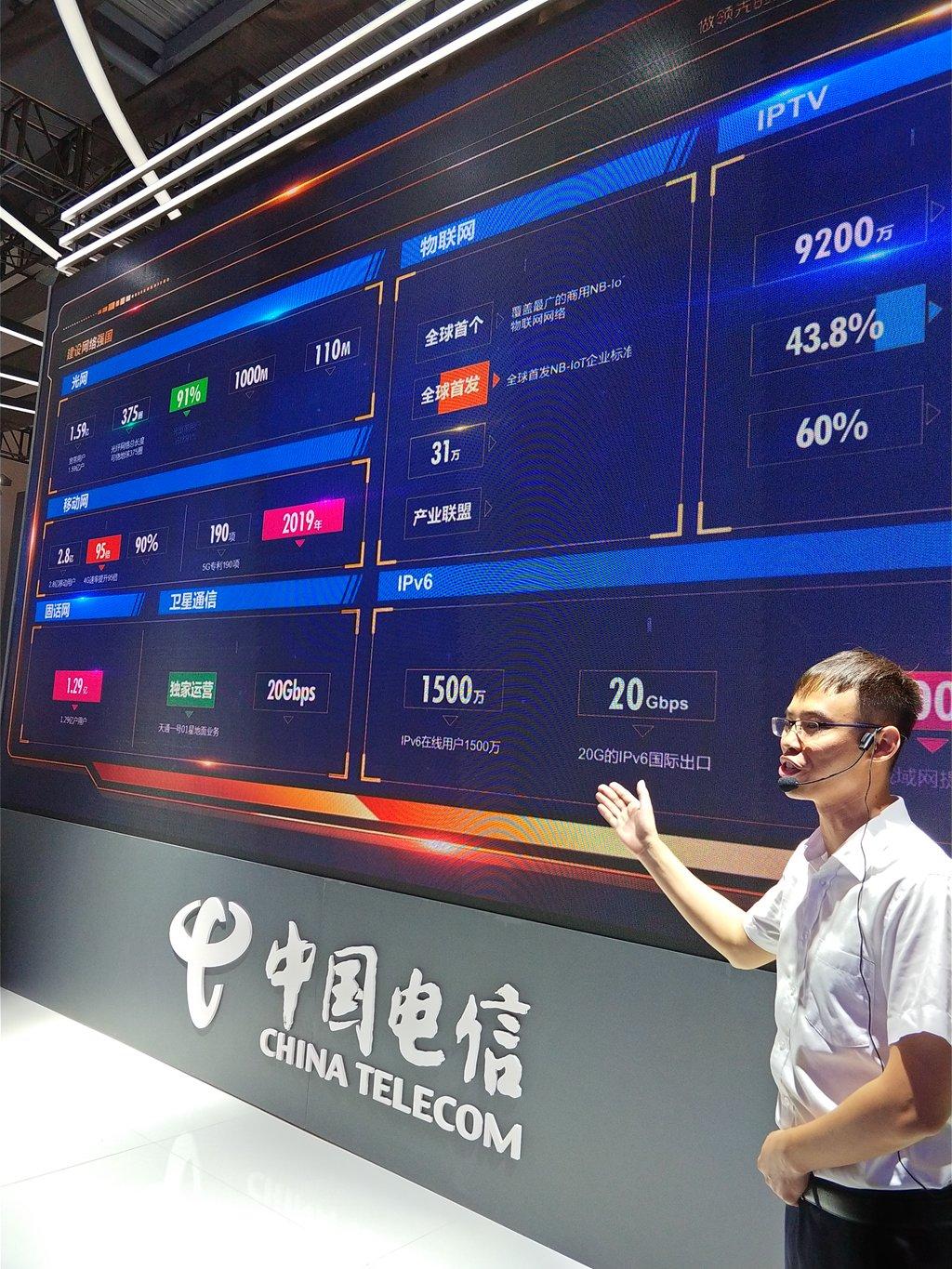 7大版塊43項內(nèi)容 全面展現(xiàn)中國電信“智慧力量”
